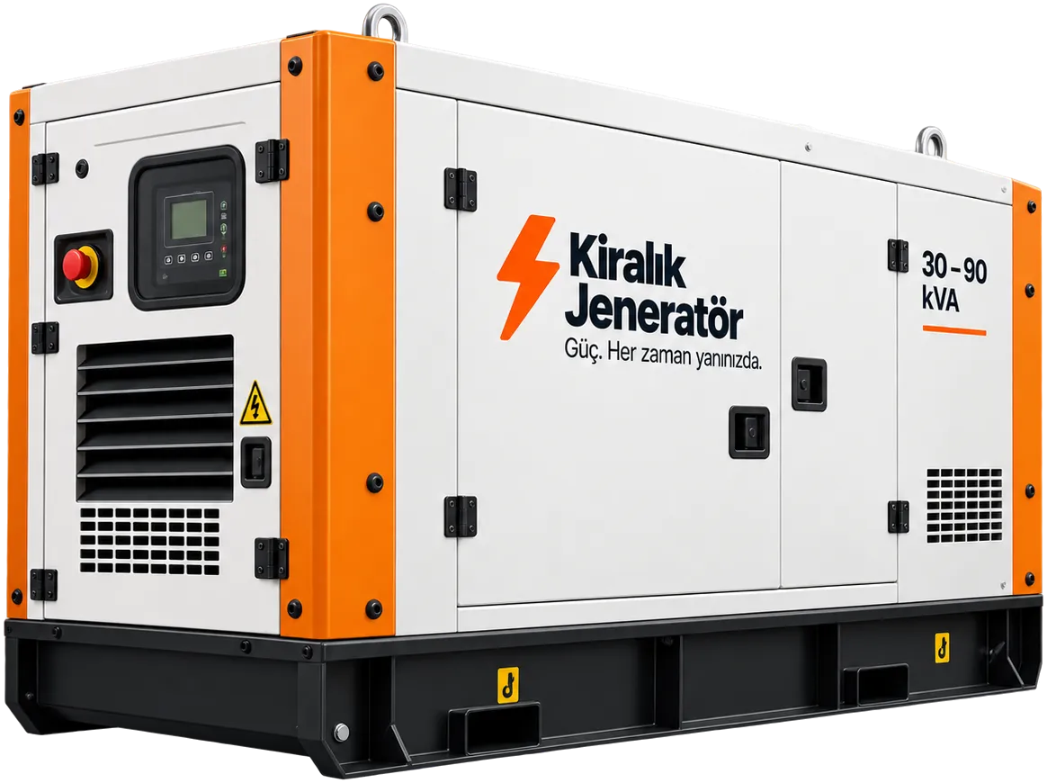30 – 90 kVA jeneratör